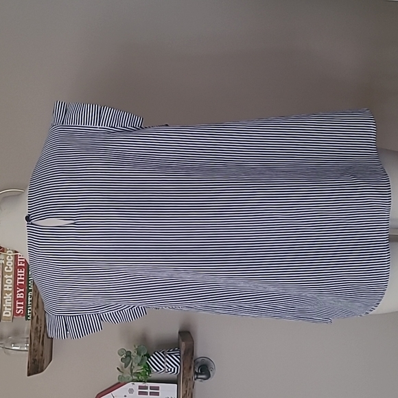 Blue and White Striped Tank - Picture 4 of 6